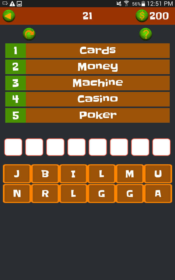 1 HINT 5 WORDS
