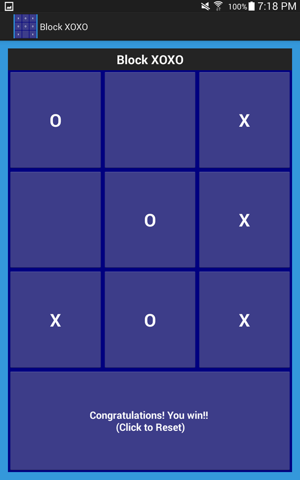 BLOCK XOXO
