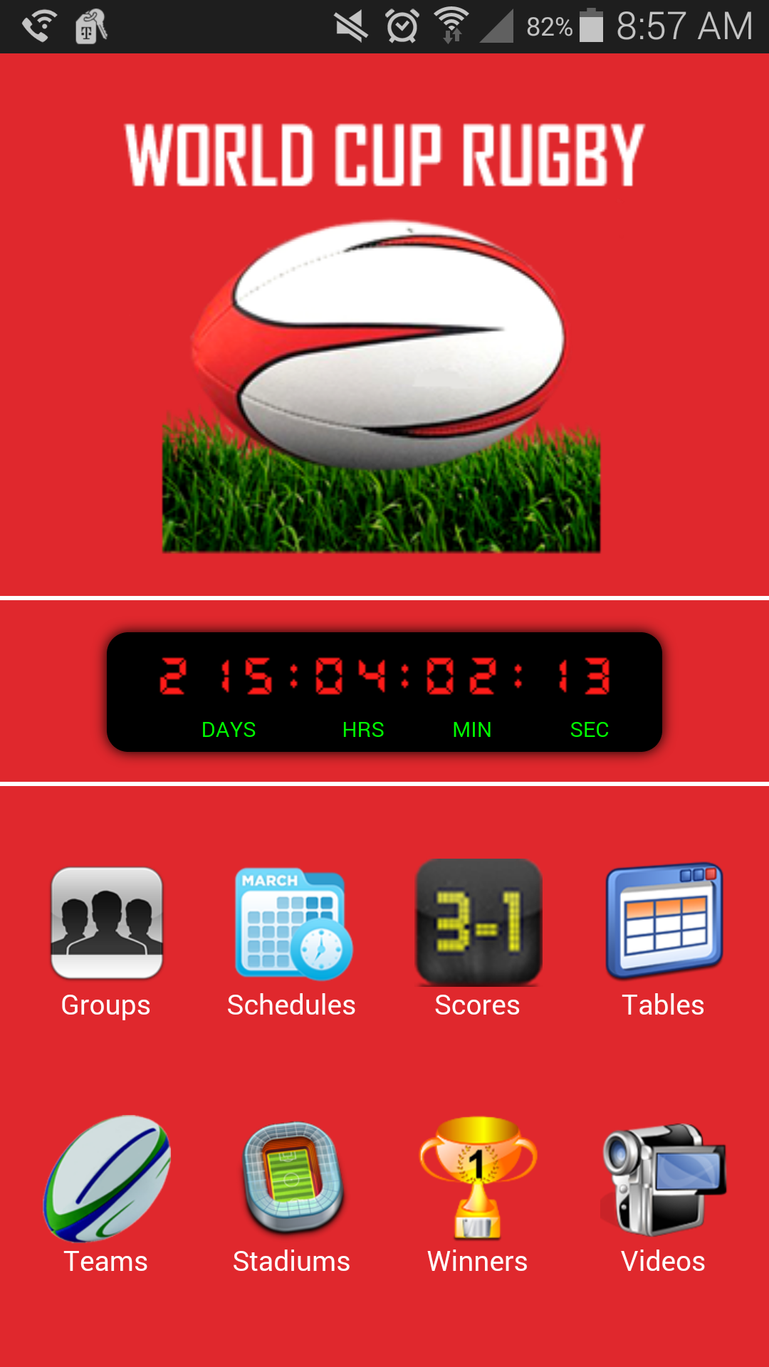 WORLD CUP RUGBY ENGLAND 2015